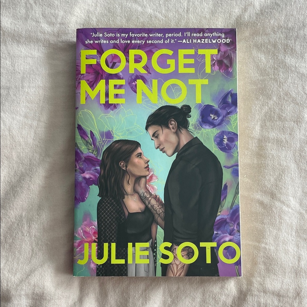 Forget Me Not by Julie Soto - Bright Floral Cover